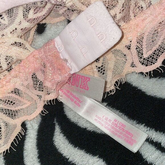 EUC Victoria’s Secret pink ombré underwire date push-up bralette size medium - Picture 4 of 11